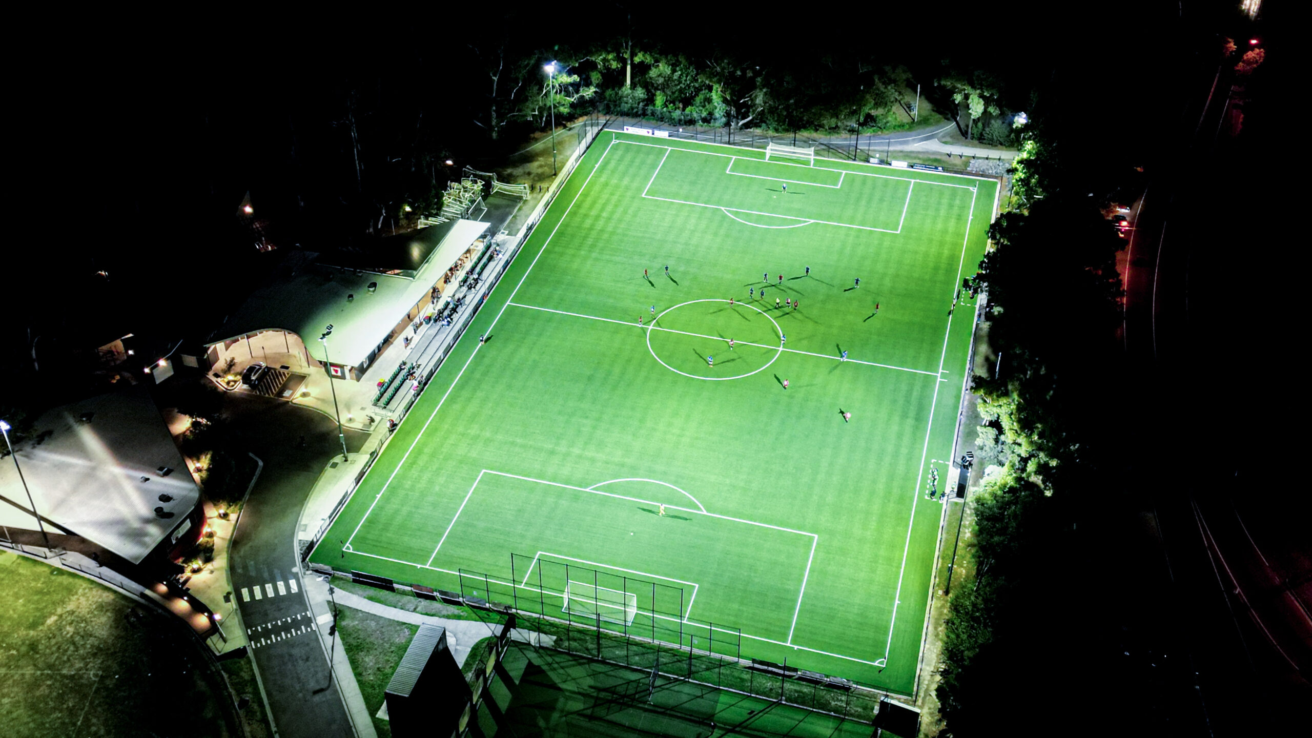 Eltham Redbacks aerial view